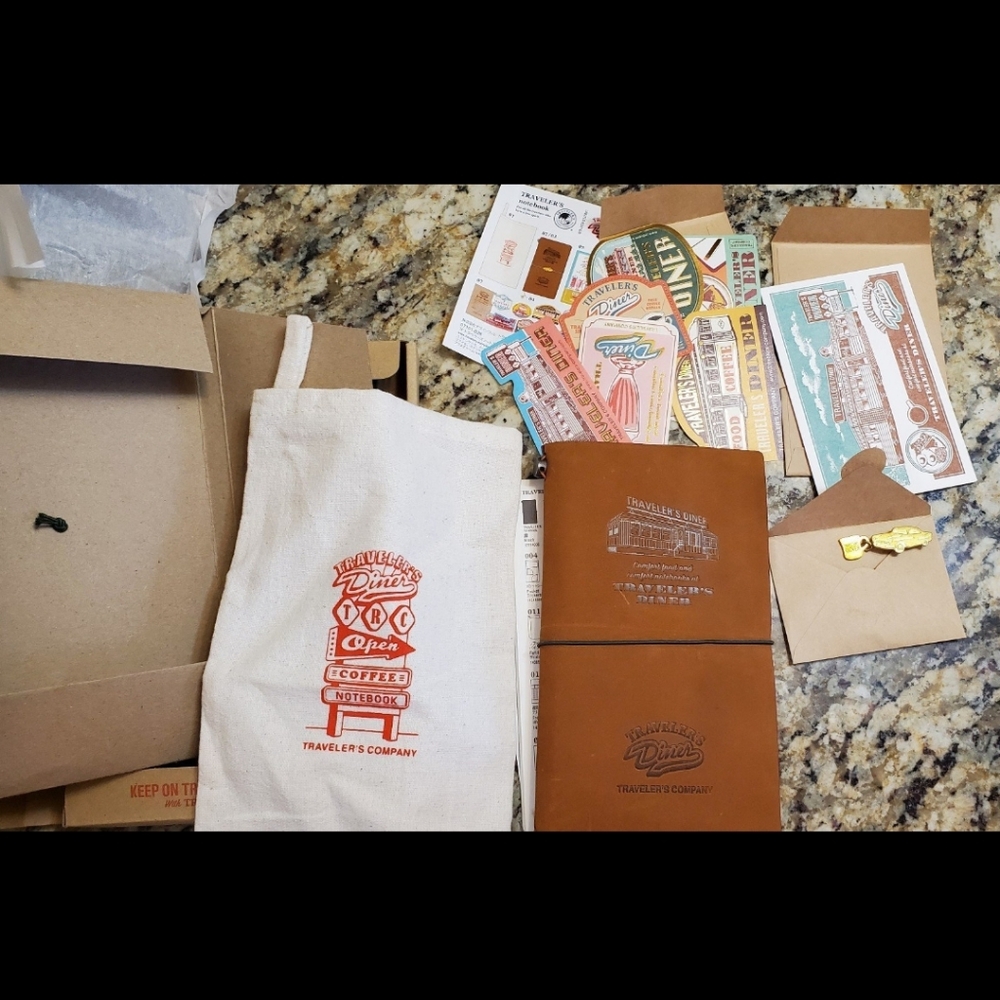 Travelers Company Diner Notebook